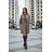 Women's 3/4 long sleeve shirt dress (XS/S/M ONE SIZE) ITALIAN FASHION IMD25030