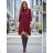 Women's 3/4 long sleeve shirt dress (XS/S/M ONE SIZE) ITALIAN FASHION IMD25030