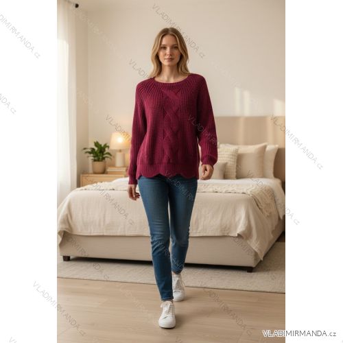 Women's 3/4 long sleeve shirt dress (XS/S/M ONE SIZE) ITALIAN FASHION IMD25030