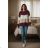 Women's oversized long sleeve knitted sweater (46/48/50 ONE SIZE) ITALIAN FASHION IMD25258
