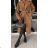 Women's 3/4 long sleeve shirt dress (XS/S/M ONE SIZE) ITALIAN FASHION IMD25030