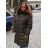 Women's oversized winter coat (3XL-7XL) SKORP HH-2408TO 3XL green khaki