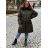 Women's oversized winter coat (3XL-7XL) SKORP HH-2408TO 3XL green khaki