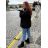Women's Plus Size Winter Jacket (54-62) POLISH FASHION LIB22LD-7470 black 62