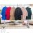 Women's 3/4 long sleeve shirt dress (XS/S/M ONE SIZE) ITALIAN FASHION IMD25030