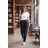 Women's 3/4 long sleeve shirt dress (XS/S/M ONE SIZE) ITALIAN FASHION IMD25030
