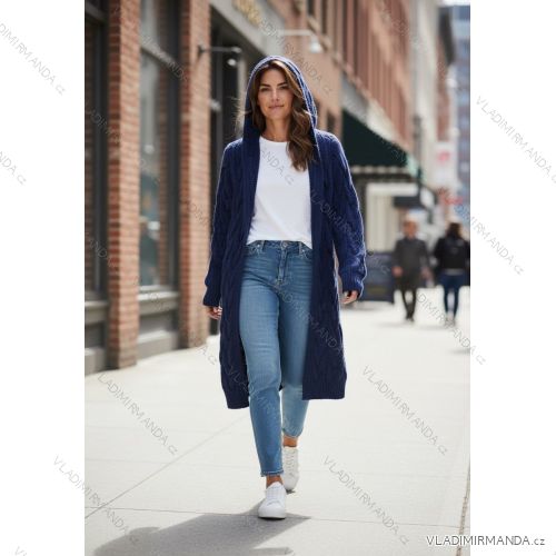 Women's 3/4 long sleeve shirt dress (XS/S/M ONE SIZE) ITALIAN FASHION IMD25030