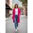 Women's 3/4 long sleeve shirt dress (XS/S/M ONE SIZE) ITALIAN FASHION IMD25030