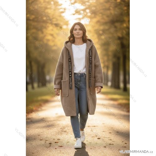 Women's 3/4 long sleeve shirt dress (XS/S/M ONE SIZE) ITALIAN FASHION IMD25030