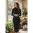 Women's 3/4 long sleeve shirt dress (XS/S/M ONE SIZE) ITALIAN FASHION IMD25030