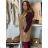 Women's hooded vest (S-XL) ITALIAN FASHION HKW21210 4XL Brown