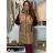 Women's hooded vest (S-XL) ITALIAN FASHION HKW21210 4XL Brown