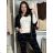 Women's Oversized Knitted Long Sleeve Sweater (S/M ONE SIZE) ITALIAN FASHION IMSN2416125