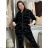 Women's Oversized Knitted Long Sleeve Sweater (S/M ONE SIZE) ITALIAN FASHION IMSN2416125
