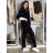 Women's Oversized Knitted Long Sleeve Sweater (S/M ONE SIZE) ITALIAN FASHION IMSN2416125