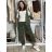 Women's Oversized Knitted Long Sleeve Sweater (S/M ONE SIZE) ITALIAN FASHION IMSN2416125