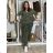 Women's Medium Length Skirt (S/M ONE SIZE) ITALIAN FASHION IMM23HG3154