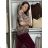 Women's Medium Length Skirt (S/M ONE SIZE) ITALIAN FASHION IMM23HG3154