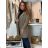 Women's Long Chiffon Short Sleeve Dress (S/M ONE SIZE) ITALIAN FASHION IMWGS231048 46/48/50 black