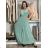 Women's Dress Long Straps Variable Tie (S/M/L/XL ONE SIZE) ITALIAN FASHION IMM223000HG - Fuchsia Pink - S/M