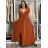 Women's Dress Long Straps Variable Tie (S/M/L/XL ONE SIZE) ITALIAN FASHION IMM223000HG - Fuchsia Pink - S/M