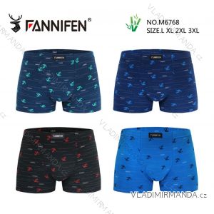 Men's bamboo boxer shorts oversized (L-3XL) PESAIL PES25M6768