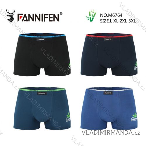 Men's bamboo boxer shorts oversized (L-3XL) PESAIL PES25M6764