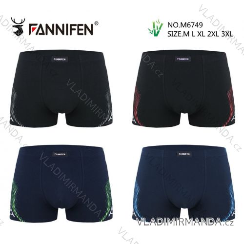 Men's bamboo boxer shorts oversized (M-3XL) PESAIL PES25M6749