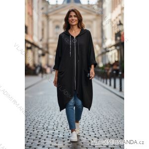 Women's 3/4 long sleeve shirt dress (XS/S/M ONE SIZE) ITALIAN FASHION IMD25030