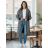 Long sleeve coat women's size (46/48/50 ONE SIZE) POLISH FASHION IMD25295