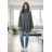 Women's 3/4 long sleeve shirt dress (XS/S/M ONE SIZE) ITALIAN FASHION IMD25030