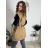 Women's Long Sleeve Summer Shirt Dress (S/M/L ONE SIZE) INDIAN FASHION IMWY23123 M/L/XL grey