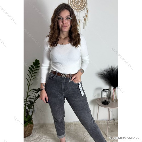 Rifle jeans women (26) MOON GIRL MA119GV-876A grey M