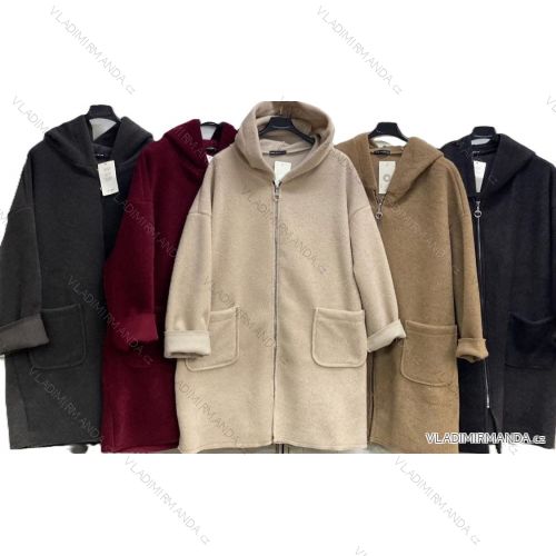 Women's long pleated skirt with belt (S/M/L ONE SIZE) ITALIAN FASHION IMC25333