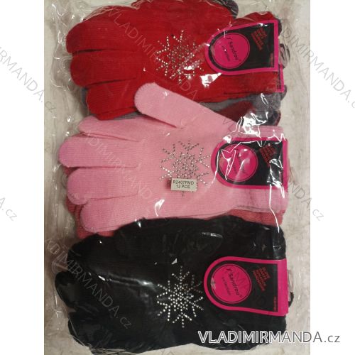 Women´s and ladies finger gloves (one size) SANDROU PV319495