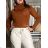 Women's Long Sleeve Sweater (S / M ONE SIZE) ITALIAN FASHION IMM219072