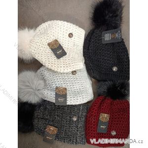 Women's winter hat (ONE SIZE) WOOLK POLISH FASHION PV419231