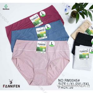 Women's high-waisted cotton panties (M-2XL) PESAIL PES25CZ8027