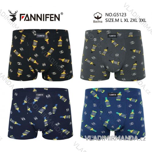 Men's cotton boxer shorts, oversized (M-3XL) PESAIL PES25G5123