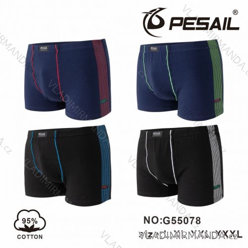 Men's cotton boxer shorts, oversized (L-3XL) PESAIL PES25G55078