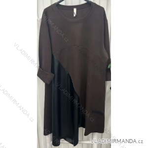 Women's Long Sleeve Oversized Zip Up Hooded Sweatshirt Coat (S/M/L ONE SIZE) ITALIAN FASHION IMPLI249611