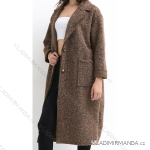 Women's oversized zip-up hoodie coat long sleeve (S/M/L ONE SIZE) ITALIAN FASHION IMPLI259611