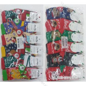 Thin Christmas cotton women's socks (35-38, 38-41) AURA.VIA AURA23SN517