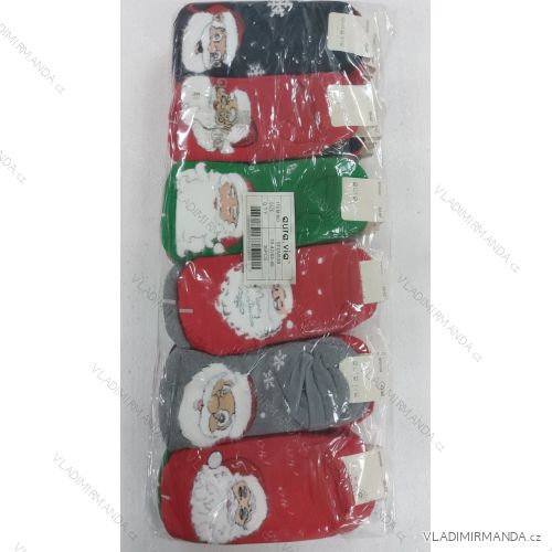 Thin Christmas cotton women's socks (35-38, 38-41) AURA.VIA AURA23SN517