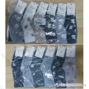 Thin Christmas cotton women's socks (35-38, 38-41) AURA.VIA AURA23SN517