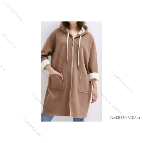 Women's Long Sleeve Knitted Cardigan (S/M ONE SIZE) ITALIAN FASHION IMPLI227095