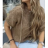 Women's mid-length denim skirt (S/M/L ONE SIZE) ITALIAN FASHION IMPLI255238