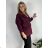 Women's Long Sleeve Shirt Dress (S/M ONE SIZE) ITALIAN FASHION IMWD232607