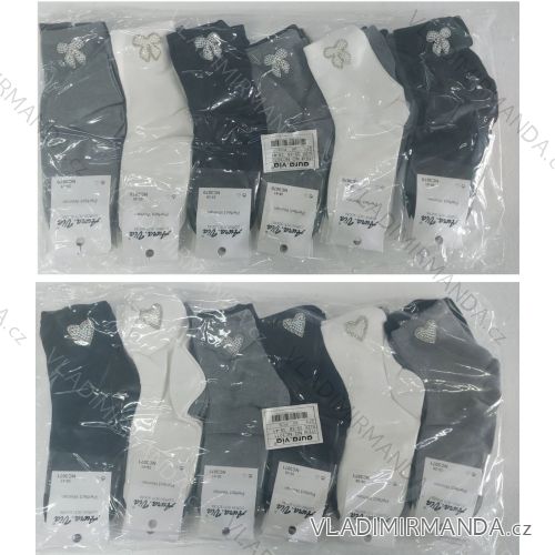 Thin Christmas cotton women's socks (35-38, 38-41) AURA.VIA AURA23SN517