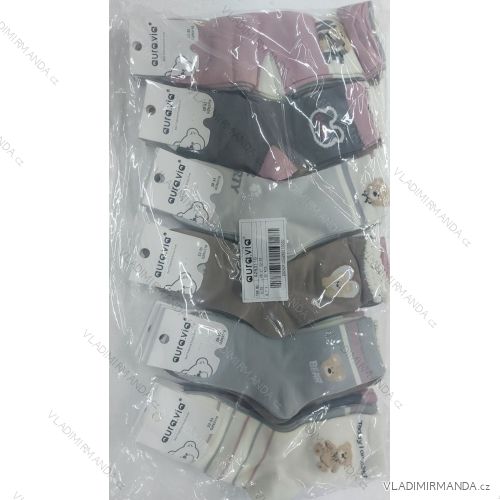 Thin Christmas cotton women's socks (35-38, 38-41) AURA.VIA AURA23SN517